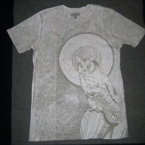 BEAUTIFUL DECAY 2008 "Owl Sketch" S/S Shirt